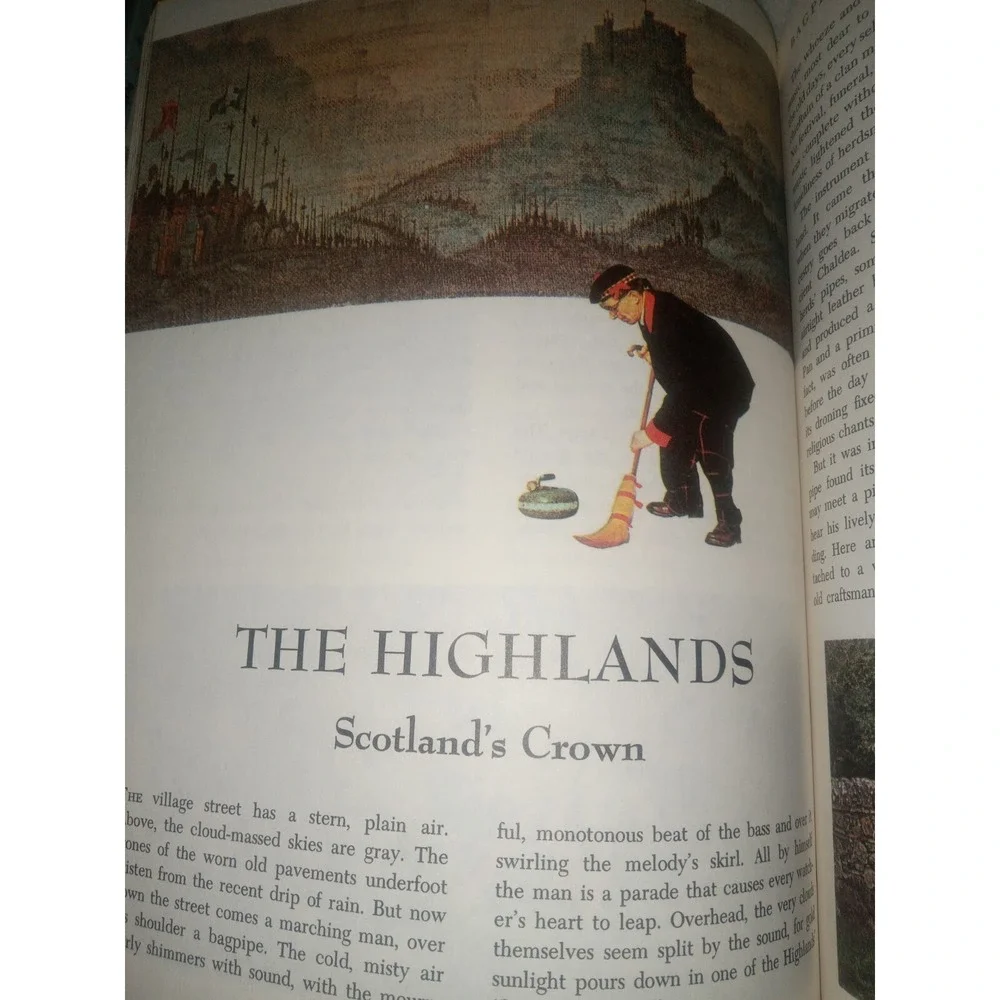 Vintage Walt Disney's Stories‎ From Other Lands Childrens Book Hardcover HC 1965